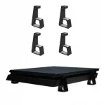 Iris horizontalus stovas 4 kojelės, au&scaron;inimas Ps4 Slim, juodas