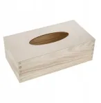 Medinė servetėlių dėžutė Decoupage