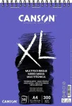 Canson Xl Mix-media blokas, 300g/m&sup2;, A4 formatas