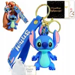 Raktų pakabukas stich ir lilo pakabukas stich mėlynas aksesuaras bff 3d