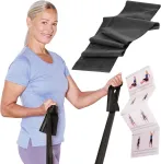 Theraband Originali treniruočių juosta - 2,5 m pasiprie&scaron;inimo juosta viso kūno treniruotėms, jėgai ir lankstumui - idealiai tinka kineziterapijai, fitnesui ir sportui