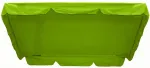 Lauko baldų komplektas Stogelis sodo supynėms 130x195 cm rudas