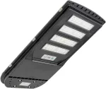 PNI SL130 300W gatvių ap&scaron;vietimo lempa, su integruota 20W saulės baterija, 6500K, 2900lm, 4 x integruota 20Ah baterija, mikrobangų judesio jutiklis