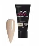 rusvai gelsvas nude spalvos poli gelis su blizgučiais Akrilo gelis statybinis gelis 30ml Evershine
