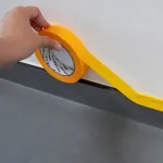 Haskyy Auksinė dažytojų maskavimo juosta 10 x dažytojų juosta 30 mm x 50 m profesionali maskavimo juosta dažytojų juosta washi juosta auksinė popierinė juosta lipni