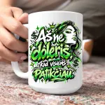 XL puodelis "A&scaron; ne doleris, kad visiems patikčiau" (450ml)