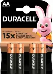 4x &scaron;arminė baterija aa r6 lr6 1,5v originali duracell