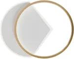 Lubinis &scaron;viestuvas Toolight Lampa Sufitowa Lhj078-c 40 Cm Gold Led