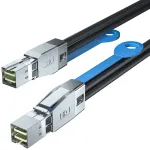 10gtek&reg; 12g i&scaron;orinis mini Sas Hd Sff-8644 į Sff-8644 kabelis, 2 metrai (6,5 pėdos)