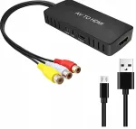 Anytech.pl Rca į Hdmi konverteris Av Cinch Cvbs 1080 adapteris