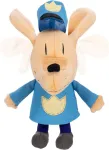 Jakks Pacific Dog Man - 32 cm funkcinis pliu&scaron;inis žaislas, auk&scaron;tos kokybės pliu&scaron;inė medžiaga, ausys plazda papildant Dog Man knygų kolekciją