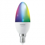 Ledvance SMART+ WiFi žvakė RGBW Daugiaspalvė 40 5W 2700-6500K E14, 3vnt pakuotė | E14 | 5 W | RGBW | Wi-Fi