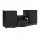 Muzikinis centras Sharp XL-B512(BK) Hi-Fi Micro System, CD/FM/USB/Bluetooth v5.0, 45W, Juodas | Sharp | Hi-Fi Micro System | XL-B512(BK) | Juodas | USB port | AUX in | Bluetooth | CD grotuvas | FM radio | Belaidė jungtis