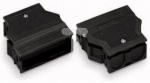 Wago Cable įtempimo mažinimo korpusas, 5 takelių juoda (770-505)