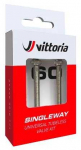 Bekamerinis ventilis Vittoria Singleway brass juodas 40mm 2vnt.