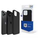 3mk silikoninis Apple iPhone 12 / iPhone 12 Pro - dėklas telefonui juodos spalvos