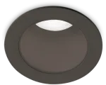 2,8W LED įleidžiamas &scaron;viestuvas QUARK, juodas, 3000K, 305844