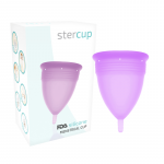 Stercup Menstrual Cup Violet Size L - 100% FDA Silicone, 24ml Capacity