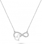 Brilio Silver Brilio Sidabrinis Delicate Sidabrinis Necklace Infinity NCL54W