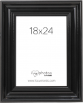 Ramka Focus Focus Charleston Juodas 18x24