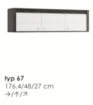 Extom Pakabinama spintelė SEVILLA TYP67