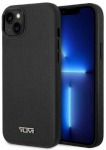 Dėklas Tumi TUHMP14SRBAK Apple iPhone 14 / 15 / 136,1" juodos spalvos hardcase Leather Balistic Pattern MagSafe
