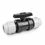 Vožtuvas Bradas PE vamzdžiams 50mm / 50mm, PN16