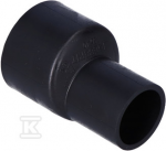 Geberit REDUK.PEHD 56X40 ASYMMETR.KR.(KAN.HDPE)