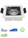 4W įleidžiamas &scaron;viestuvas, 4000K, baltas, SAMSUNG LED CHIP, 38&deg; &scaron;viesos kampas.