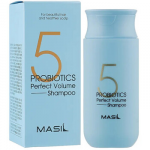Masil &Scaron;ampūnas su probiotikais plaukų apimčiai 5 probiotikai (Perfect Volume &Scaron;ampūnas), 150 ml