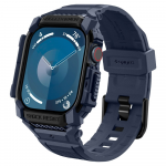 Apyrankė Aplle Watch 10 (46mm) Spigen Rugged Armor &rdquo;Pro&rdquo; mėlynos spalvos