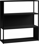 Customform Knygų stovas, HYLLER, 100x75 cm, Juodas