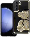 Oem TEDDY BEAR Dėklas skirtas Samsung Galaxy A36 5G aukso spalvos