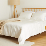 Saules Patalyne Bambuko patalynės komplektas CREAM, 200x220 cm