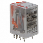 Relpol A00007 Pramoninė relė 4P 110V AC AgNi R4N-2014-23-5110-WTL A00007