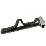 Geko Alyvos filtro raktas su dviguba grandine 1/2" iki 130 mm skersmens