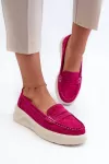PE1 Zom&scaron;iniai moteri&scaron;ki mokasinai Fuchsia Filidia