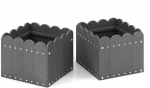 Promotions Vazonas, 31.8x30.5x25.4 cm, Pilkas