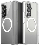 Dėklas Araree Nukin 360 M MagSafe Qi2 do Samsung Galaxy Z Fold7 permatomas