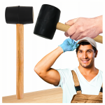 Realprices Guminis sodo plaktukas grindinio plaktuku be atatrankos plaktukas ekranui