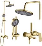 Du&scaron;o sistema REA Marco, Brushed Gold