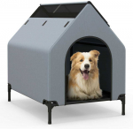 Bonideco Select &Scaron;unų palapinė 64x91x86cm., pilkos/juodos spalvos