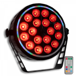 LIGHT4ME RING PAR 18 RGBW scenos prožektoriaus efektas