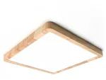 24W LED lubinis &scaron;viestuvas OLBIS, medžio/baltos sp., 2800/4000/6000K, IP44