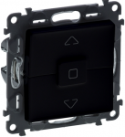 Legrand 756330 roletų VALENA LIFE valdymo mygtukas juodas 10A 230V 756330