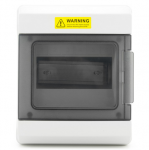 Tp Electric Els Elektrotechnika RN66-6 Hermeti&scaron;kas ant pavir&scaron;iaus montuojamas skirstomasis įrenginys IP66 6 - RN66-6 modulinė dėžė
