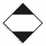 Usorteret Pavojaus etiketė LQ Kelias/Jūra balta/juoda 100x100mm ADR 250 vnt.