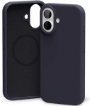 Dėklas Mercury Pure Magsafe Silicon Case Apple iPhone 17 tamsiai mėlynas
