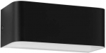 Sieninis &scaron;viestuvas Sieninis LED &scaron;viestuvas EGLO SANIA 4, 10 W, 1300 lm, 3000 K, juodos sp, 20 x 8 x 9 cm