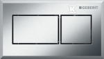 Geberit PNEUM.PRZYC.WC PODT.SIGMA 12CM CHR SZCZO
